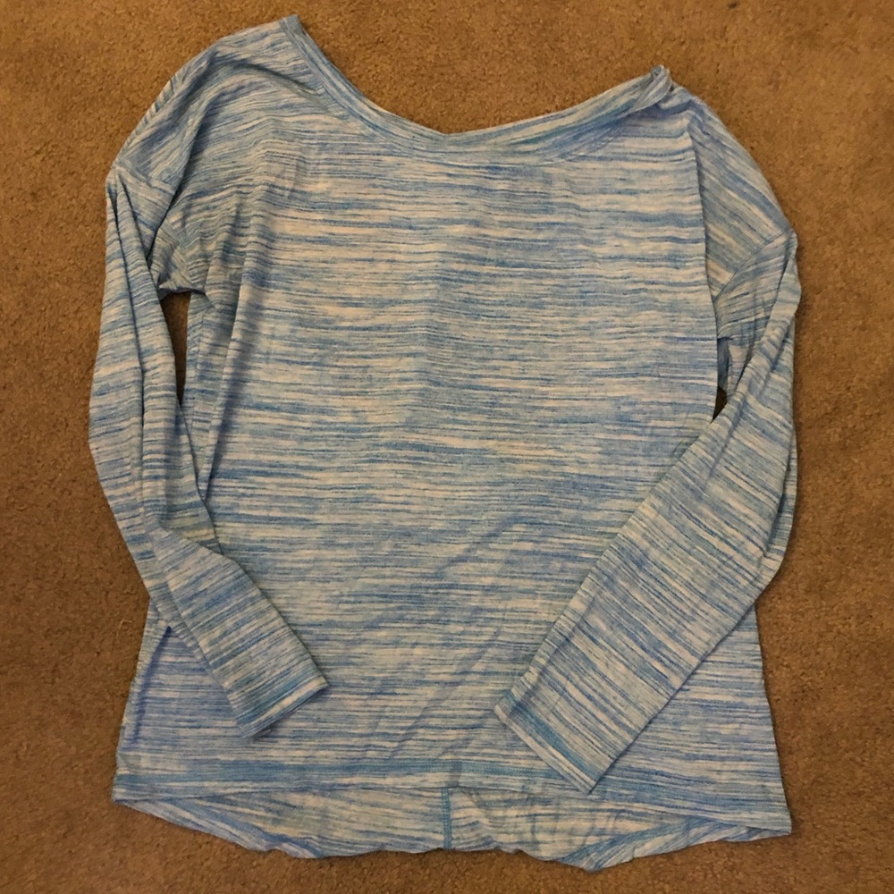 blue shirt